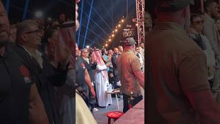 Warm applause from Amr Diab and Hollywood star Jason Statham at Glory in Giza 🇪🇬✨