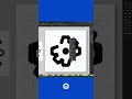 gear icon tutorial #icondesign #inkscape #vectoricon #uidesign #svg