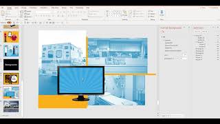 How to create an eLearning intro screen with photo backgrounds