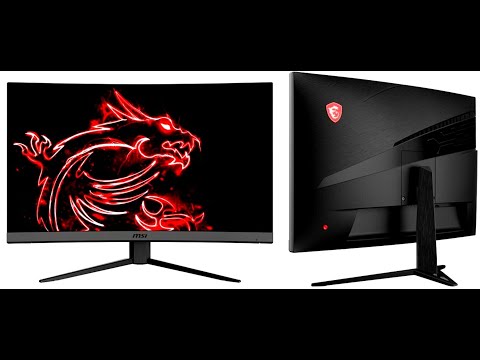 MSI Optix MAG272C 165 Hz Monitor Review - YouTube