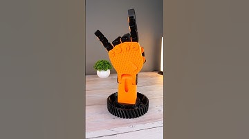 Poseable Robot Hand | Make-A-Print | 3D Printing Ideas