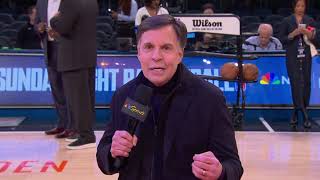 NBA on NBC Intro Lakers vs. Knicks | Bob Costas Returns | Basketball Night in America Debut