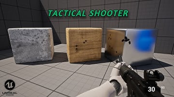 FPS Tactical Shooter Devlog: Unreal Engine 5 Show Case (Week 1)