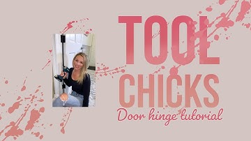 Replace and upgrade a door hinge WITHOUT removing the door