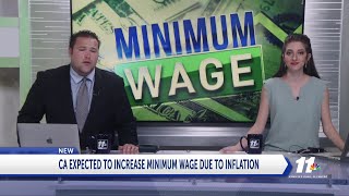 California minimum wage to go up to $15.50 in January