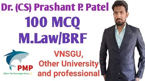 MCQ l part  1 l M.Law l BRF l mercantile law l business regulatory framework l Indian contract act 📚