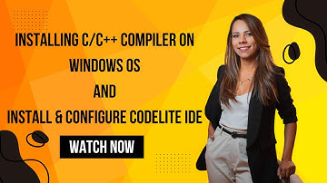Installing C/C++ Compiler On Windows OS & Installing CodeLite IDE & Configuring CodeLite IDE -Part-1