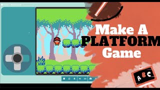 MakeCode Arcade - Make A Platform Jumper screenshot 1