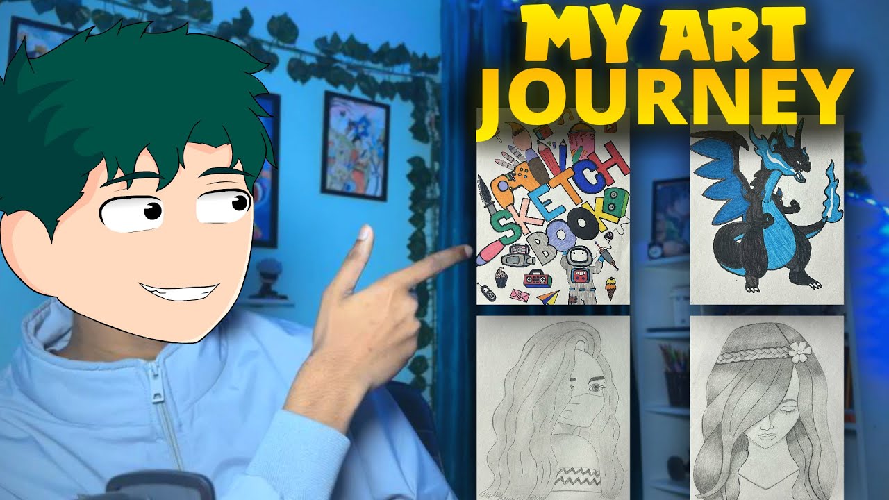 My Art Journey 1 How I Started Drawing - YouTube