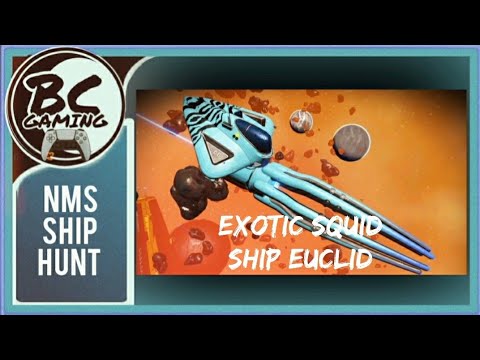 No Mans Sky Ship Hunting - Exotic Squid Ship Euclid Portal Glyphs