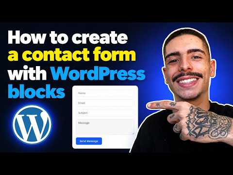 How to Create a Contact Form with WordPress Blocks