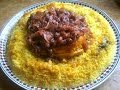 Carmelized Onions Tfaya Chicken Couscous (كسكس الدجاج بالتفاية(مترجم للعربي