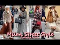 Spring street style 2024  the best looks from milans fashion street  italian outfit inspiration