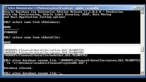 Oracle DBA Justin - How to convert an ASM managed Oracle database to a cooked filesystem # 1 of 2