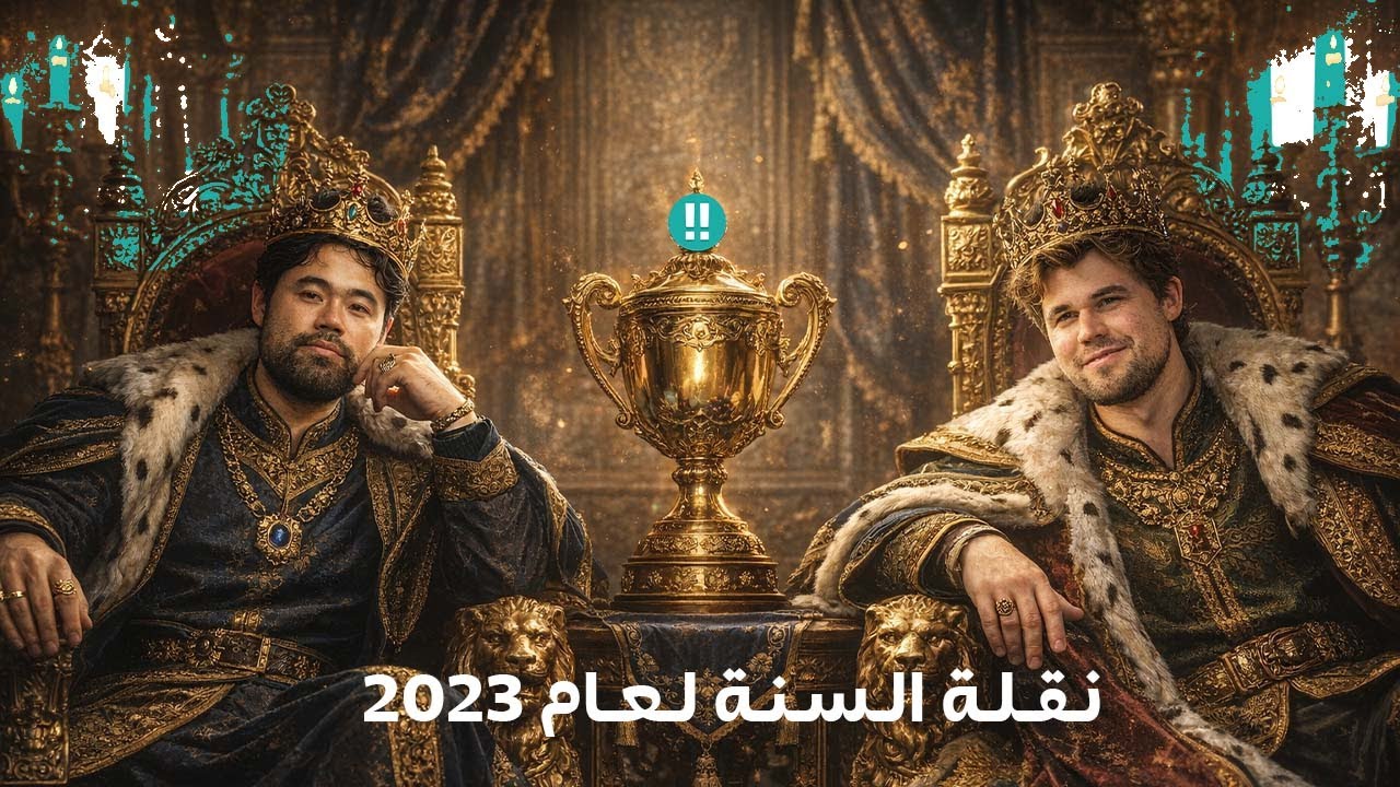 جــنون نقلة الـسنـة لعام 2023 || نـهـايـات  ماجنس كارلسن ضد هيكارو ناكمورا