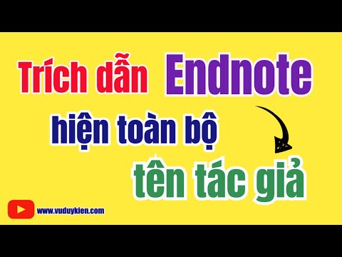 Video: Làm cách nào để thay đổi tác giả trong tài liệu Word?