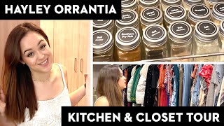 "The Goldbergs" Star Hayley Orrantia Gives Us A Tour Of Her Organized Kitchen and Closet | GH