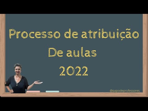 ATRIBUIÇÃO DE AULA DE 2022