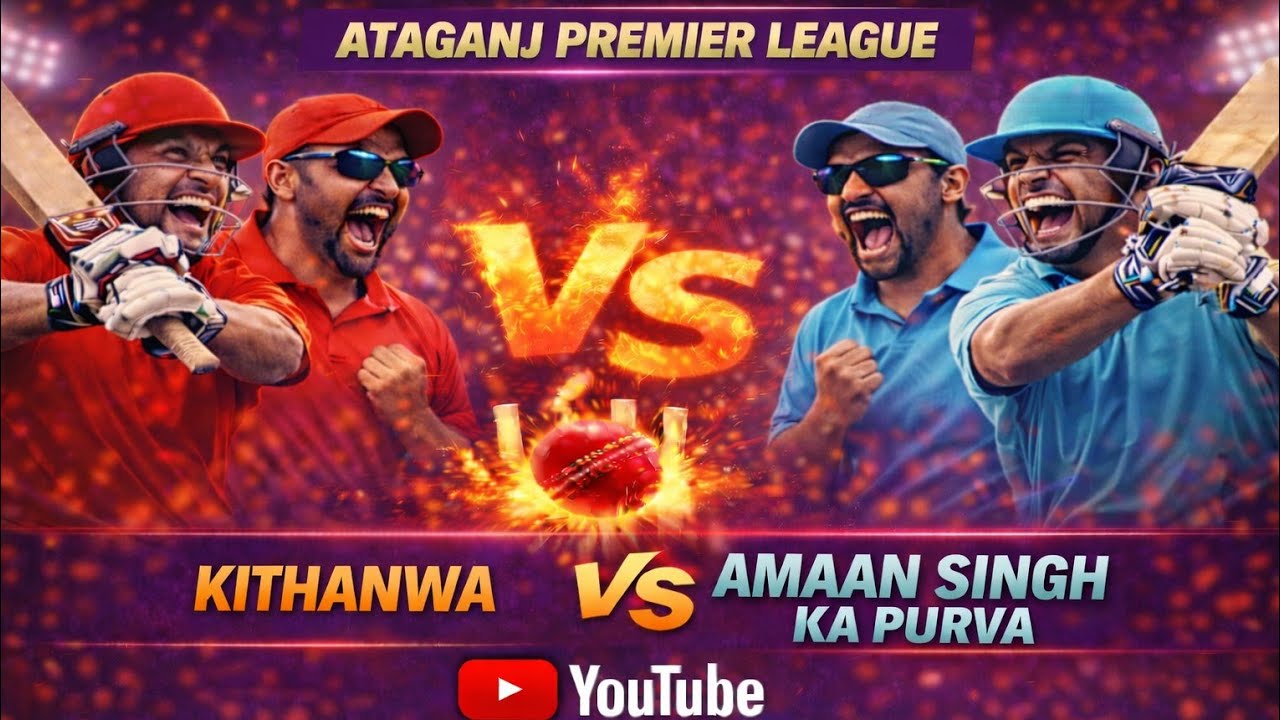 Kithawan 11 vs Amaan singh ka purva live cricket match | Ataganj premier League  live - Mangapur, Ra