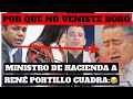 &quot;SON UNOS COBARDES&quot;: EL MINISTRO DE HACIENDA A RENE PORTILLO CUADRA Y CALUDIA ORTIZ..