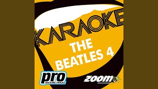 Video thumbnail of "Zoom Karaoke - With A Little Help From My Friends (In The Style of 'The Beatles')"