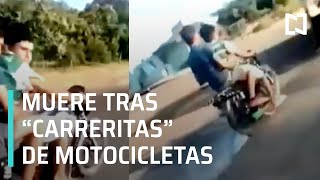 Muere motociclista tras chocar con camión en Michoacán | Motociclista choca con camión -Las Noticias