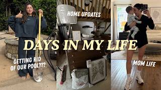 Day in my life: Backyard Update, Mom Life, Home Decor shopping, &amp; More!