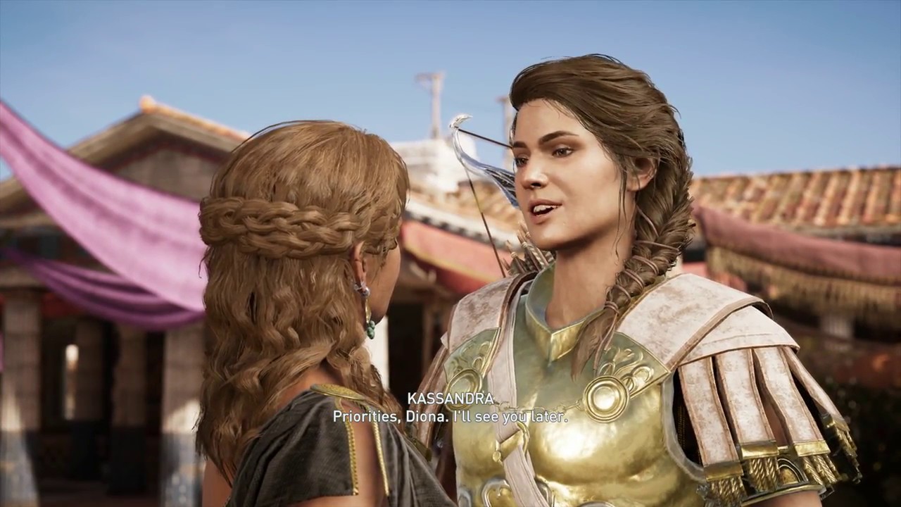 Assassin's Creed Odyssey - I, Diona: Escort Diona To Kythera Town &...