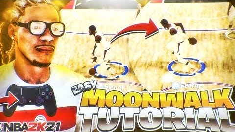NBA 2K21 MOONWALK BEHIND THE BACK COMBO DRIBBLE TUTORIAL! W/ HANDCAM EASY/ADVANCED DRIBBLE TUTORIAL!