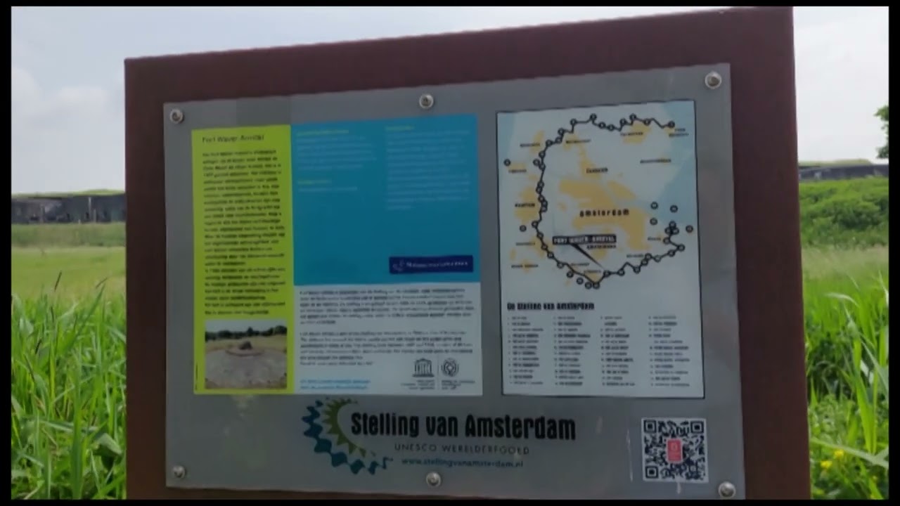 UNESCO World Heritage site Dutch Water Defence Lines Fort Waver Amstel Waverveen, The Netherlands