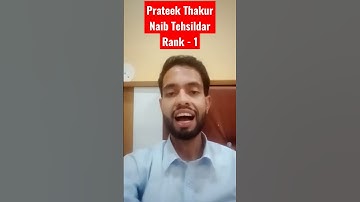 Prateek Thakur Naib Tehsildar Rank - 1 #hpexams #himachal #himachalpradesh #civilstap #class #hpas