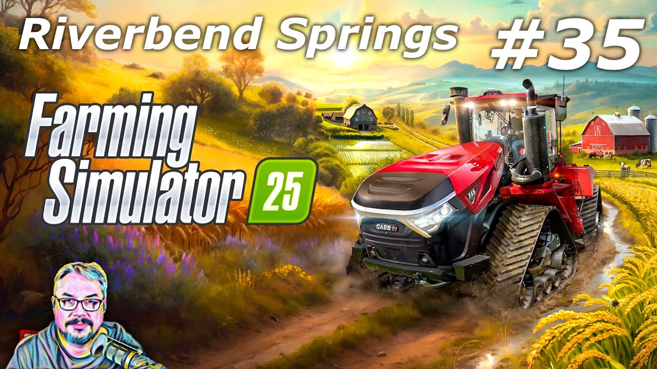 Debris Crusher and Conveyor Belts - Riverbend Springs - Farming Simulator 25 Let's Play - Episode 35