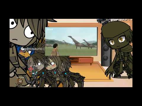 Reaccion de los 10 dinos Rebirth - (Jurassic World Rebirth: In On Minute) Gacha Nox