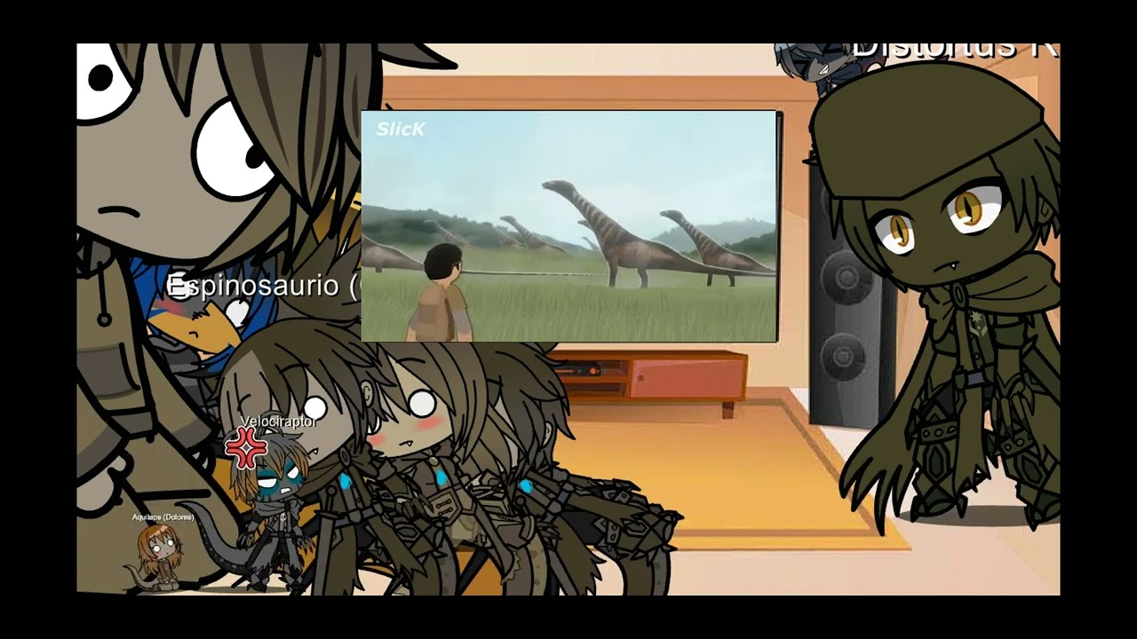 Reaccion de los 10 dinosaurios - (Jurassic World Rebirth: In On Minute) Gacha Nox