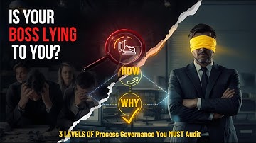 Is Your Boss Lying To You? The 3 Levels of Process Governance You MUST Audit