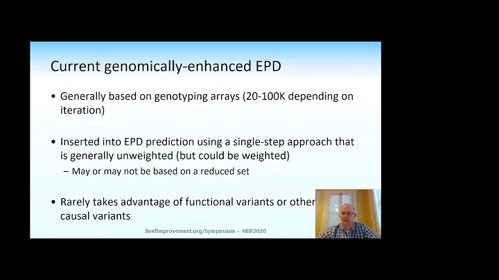BIF 2020 Technical Breakout  Genomic and Genetic P...