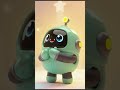 Slow Motion Freeze Challenge 🐢❄️ #kidssongs #toddlerlearning #freezedance #shorts #lumeloons