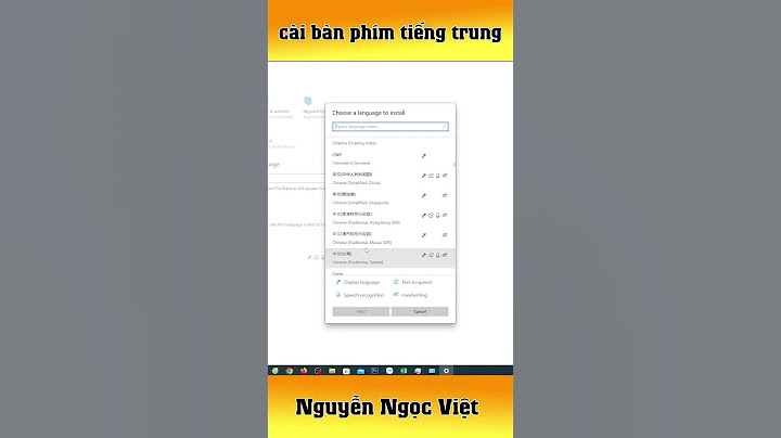 Hướng dẫn cài đặt bàn phím máy tính