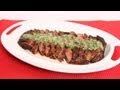 Grilled Flank Steak with Chimichurri Recipe - Laura Vitale - Laura in the Kitchen Episode 625