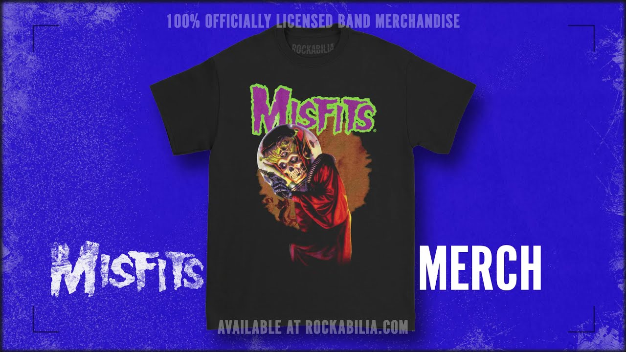 Misfits Punk Rock Graphic Tee CROP Band T Shirt