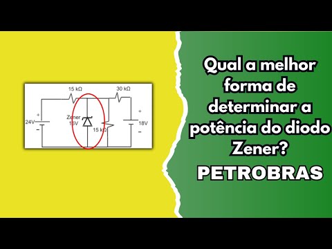 Qual a melhor forma de determinar a potência do diodo Zener?