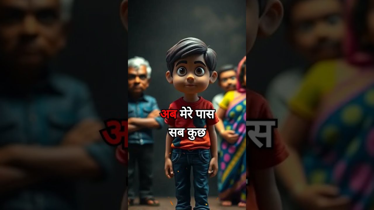 Part 3: "अनोखा खिलौना" UNTOLD STORY OF SMALL KID RAVI. #animation   #youtubeshorts #shorts #cartoon