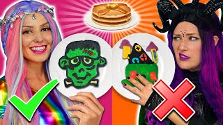 SUPER POPS HALLOWEEN PANCAKE ART CHALLENGE. Totally TV Challenges