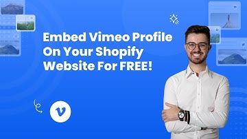 How to embed Vimeo profile on Shopify? #embed #vimeo #profile #shopify #widget