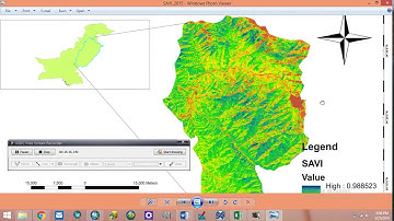 how to SAVI(soil Adjacent vagetation Index) calculation in ARC GIS  using Landset data