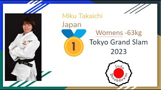 Miku Takaichi Tokyo Grand Slam Judo 2023
