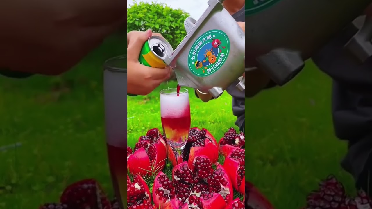 Delicate Fruit Cutting A Captivating Harmony of Color and Texture🥭