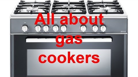 GAS COOKERS, installation, service and commission, everything trainee gas engineers needs to know.