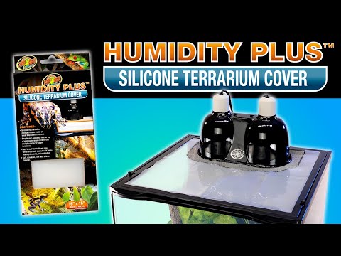 Humidity Plus™ Silicone Terrarium Cover - video from Zoo Med