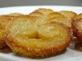 How To Make Puff Pastry sweet Palmiers or Elephant ears (easy perfect recipe)